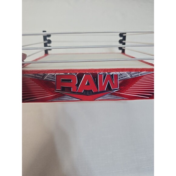 Mattel WWE Main Event Series RAW Wrestling Ring 2023 - Picture 7 of 9